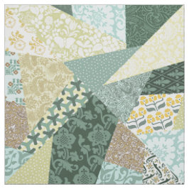 "Crazy Quilt"-Nachahmung Stoff