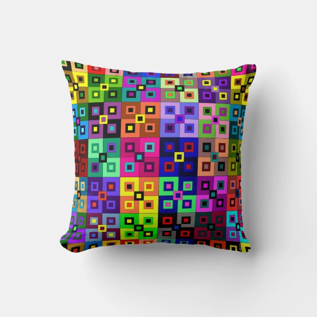 Crazy Quilt Pillow Kissen (Vorderseite)