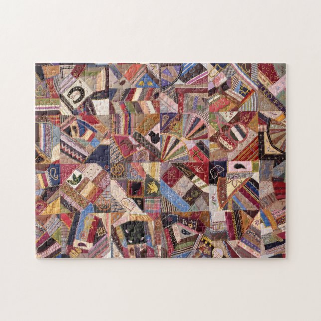 Crazy Quilt Quilt Quilt (Horizontal)