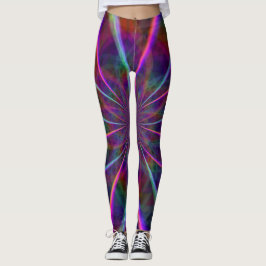 Crazy Rainbow Blume Two Leggings