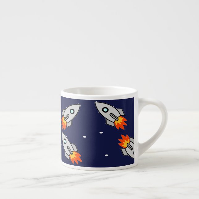 Crazy-Raketen Espressotasse (Rechts)