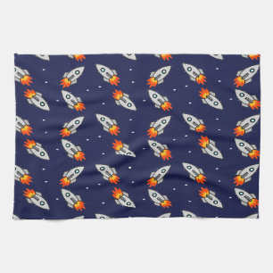 Crazy-Raketen Geschirrtuch