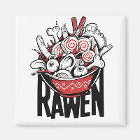 Crazy Ramen Noodle Zombie Design