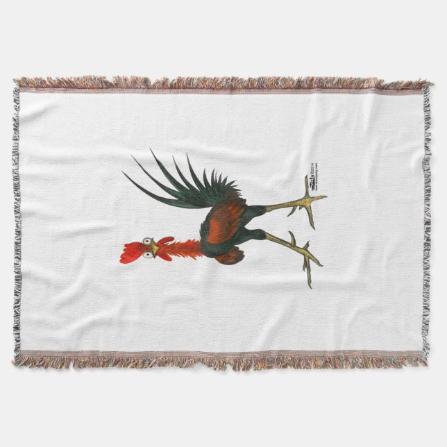 Crazy Rooster Decke (Vorderseite)