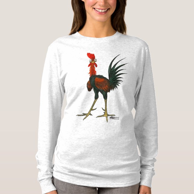 Crazy Rooster T-Shirt (Vorderseite)
