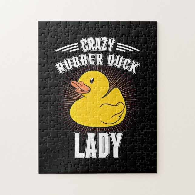 Crazy Rubber Duck Girl (Vertikal)