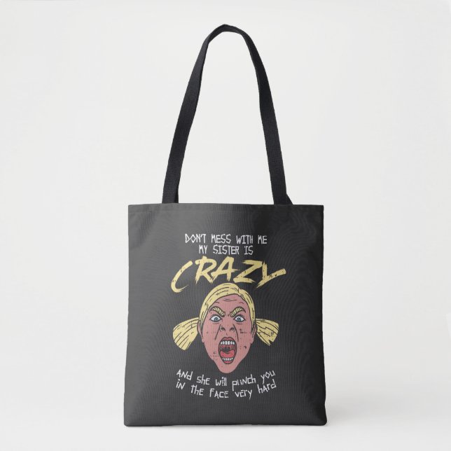 Crazy Sister Tasche (Vorderseite)