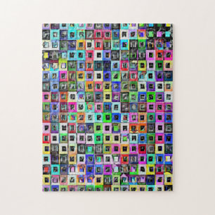 Crazy Squares iPad 3 Skin