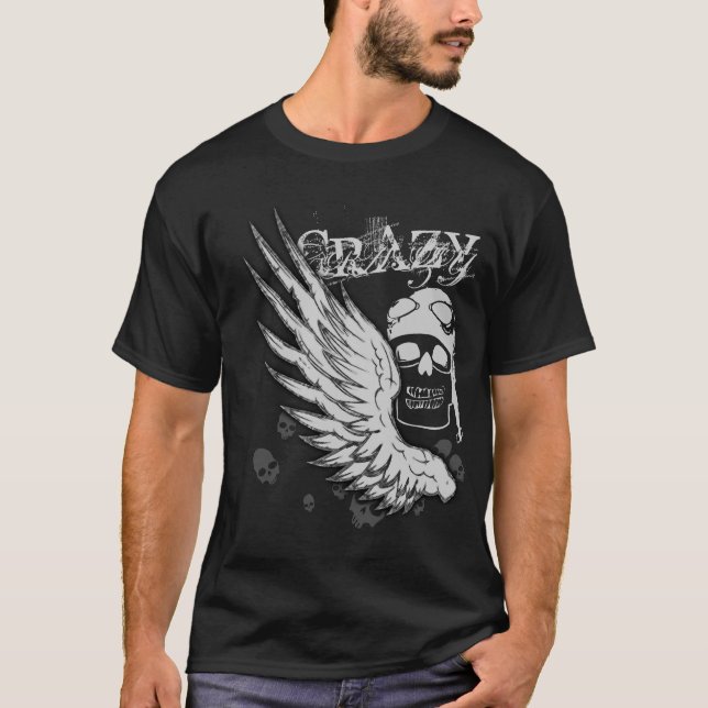 Crazy Suicide Pilot T-Shirt (Vorderseite)