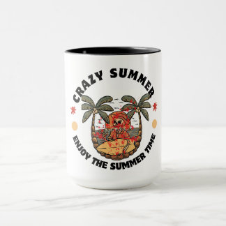 Crazy Summer Skeleton Tasse