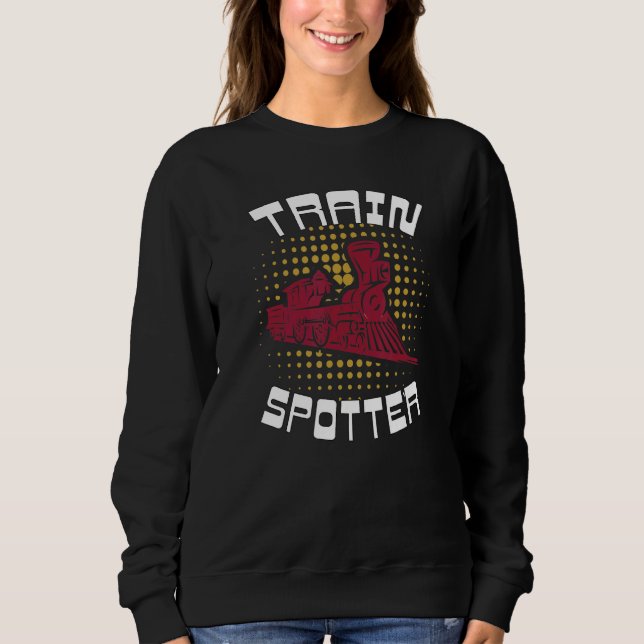 Crazy Train Spotter Railroad locomotive horn kit l Sweatshirt (Vorderseite)