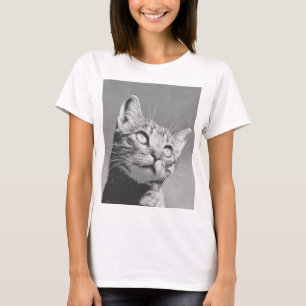 Crazy und Adorable Kitty T-Shirt