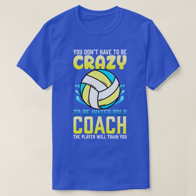 Crazy Water Polo Coach (Design vorne)