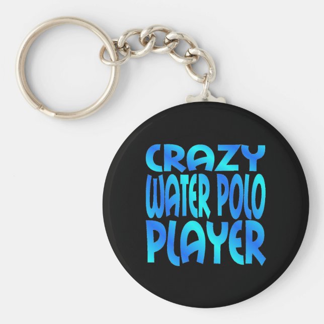 Crazy Water Polo Player Schlüsselanhänger (Vorne)
