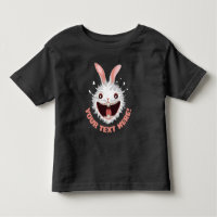 Crazy White Rabbit Face