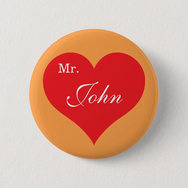 Crazydeal p532 Herzkundenspezifischer runder Button (Vorderseite)