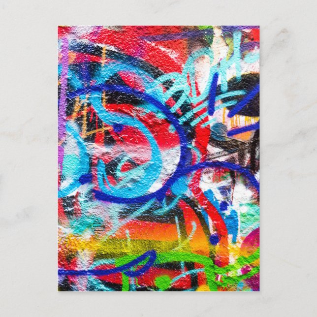 Crazygraffiti2 Postkarte (Vorderseite)