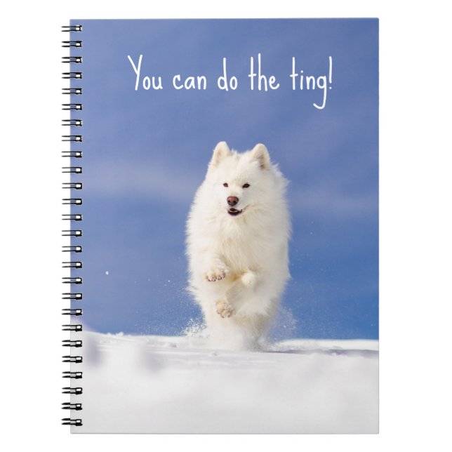 CRB Snow Bear Notebook Notizblock (Vorderseite)