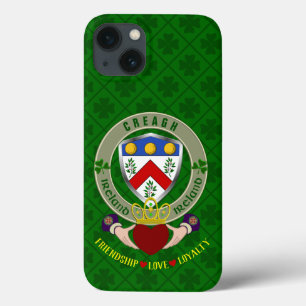 Creagh Irish Shield & Claddagh Personalisiert Case-Mate iPhone Hülle