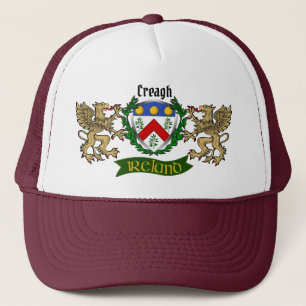 Creagh Irish Shield w/Griffins Truckerkappe