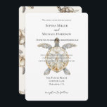 Cream Beach Sea Turtles Wedding Einladung<br><div class="desc">Cream Beach Sea Turtles Wedding</div>