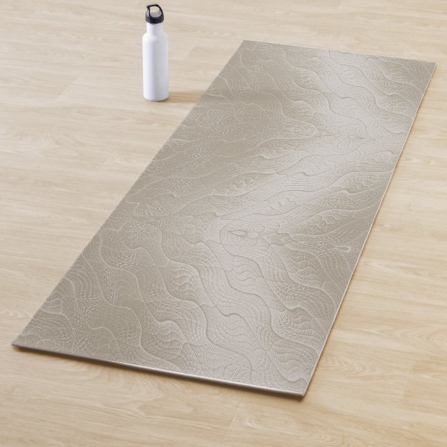 Cream Beige Yoga Mat Yogamatte (Beispiel)