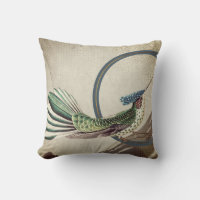 Cream & Blue Hummingbird | Ernst Haeckel Inspirier