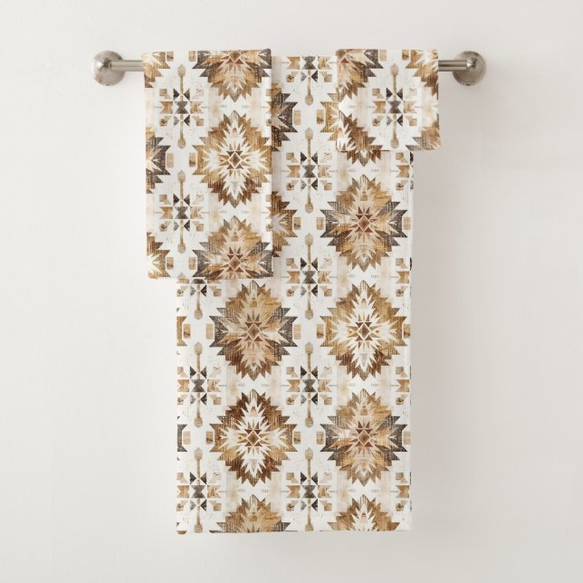 Cream Brown Native Tribal (En situation)