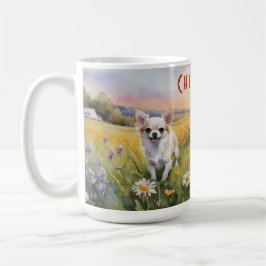 Cream Chihuahua Twins bei Sunrise Kaffeetasse