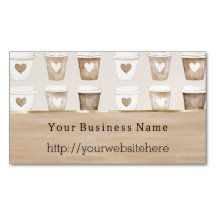 Cream Coffee Heart Cups Unternehmensname Webseite