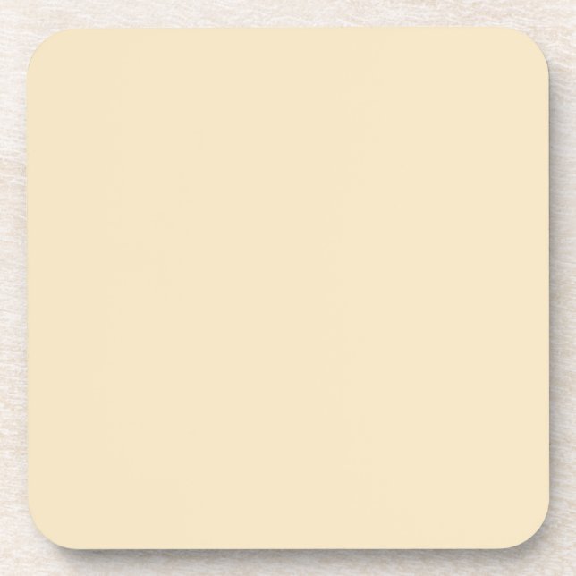 Cream Ecru Cork Untersetzer (Vorderseite)
