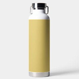 Cream Gold Solid Color Trinkflasche
