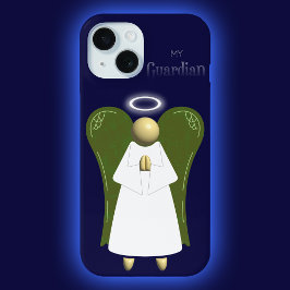 Cream Guardian Angel Case-Mate iPhone Hülle