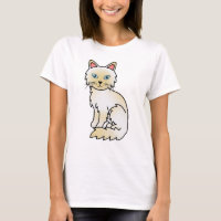 Cream Point Birman / Ragdoll Niedlicher Cartoon Ca