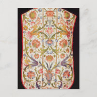 Cream Satin chasuble, Neapel, Ende des 17. Jahrhun