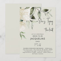 Cream Tying the Knot Hydrangeas Brautparty
