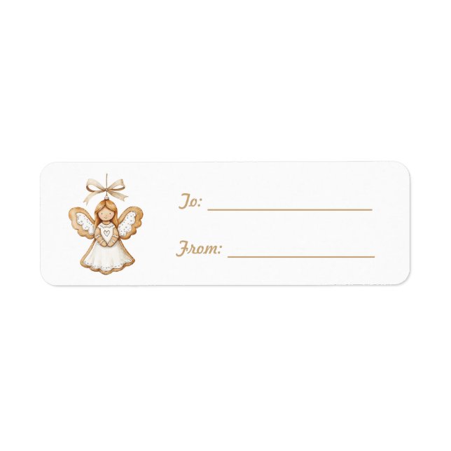 Cream White Angel Bow Christmas   (Vorne)