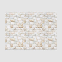 Cream White Grey Faux Stones Birthday
