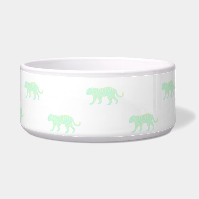 Creamsikel und Minze Tiger Napf (Vorderseite)