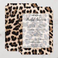 Creamy Brown Black Leopard