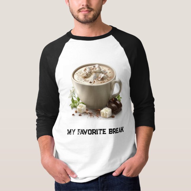 Creamy Cocoa with Marshmallows T-Shirt (Vorderseite)