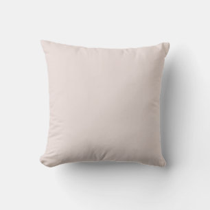 Creamy Coconut Neutral Solid Color Print Kissen