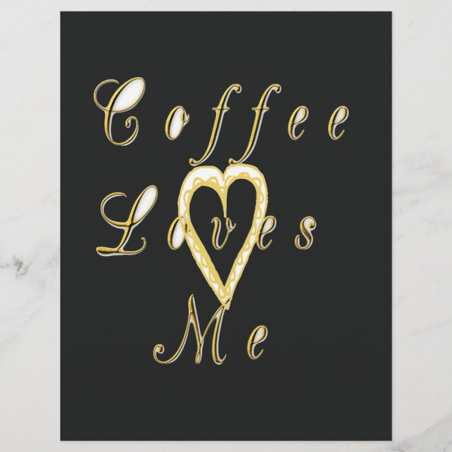 Creamy Coffee Lovers Design (Vorderseite)