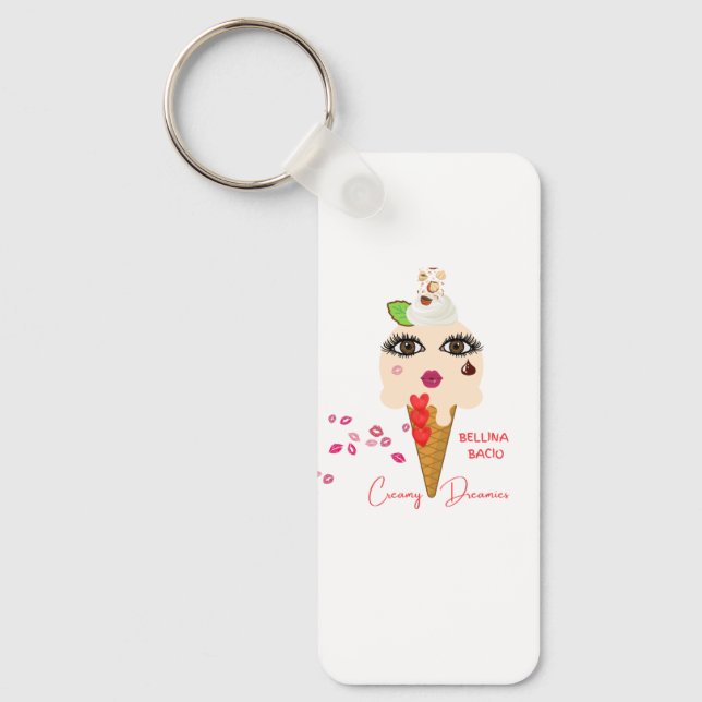 Creamy Dreamies Bellina Bacio Keychain Schlüsselanhänger (Vorderseite)