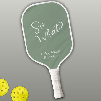Creamy Green. Was also? Hobby Player Pickleball Schläger