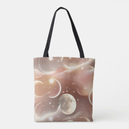 Creamy Ivory Peach Moon Soft Glow Tasche