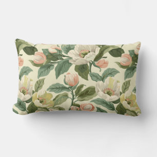 Creamy Magnolia Lendenkissen
