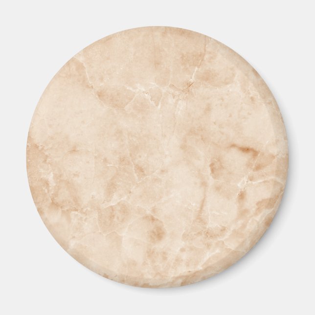 Creamy-Marmortextur Magnet (Vorne)