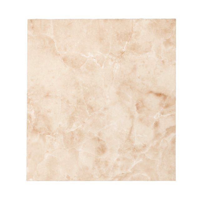 Creamy-Marmortextur Notizblock (Vorderseite)