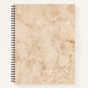 Creamy-Marmortextur Notizbuch
